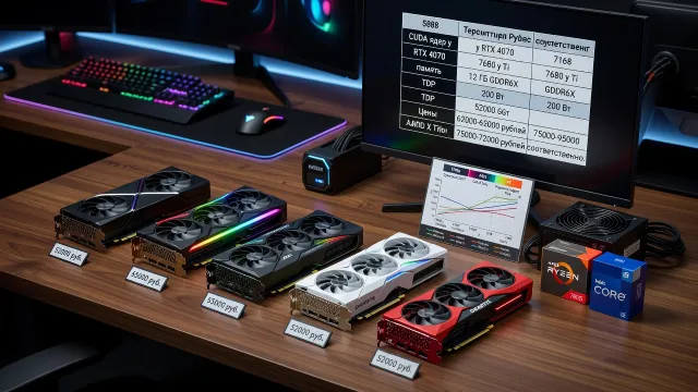 RTX 4070 или ближайшие конкуренты: что взять за эти деньги